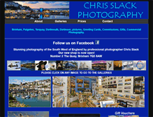 Tablet Screenshot of chrisslack.com